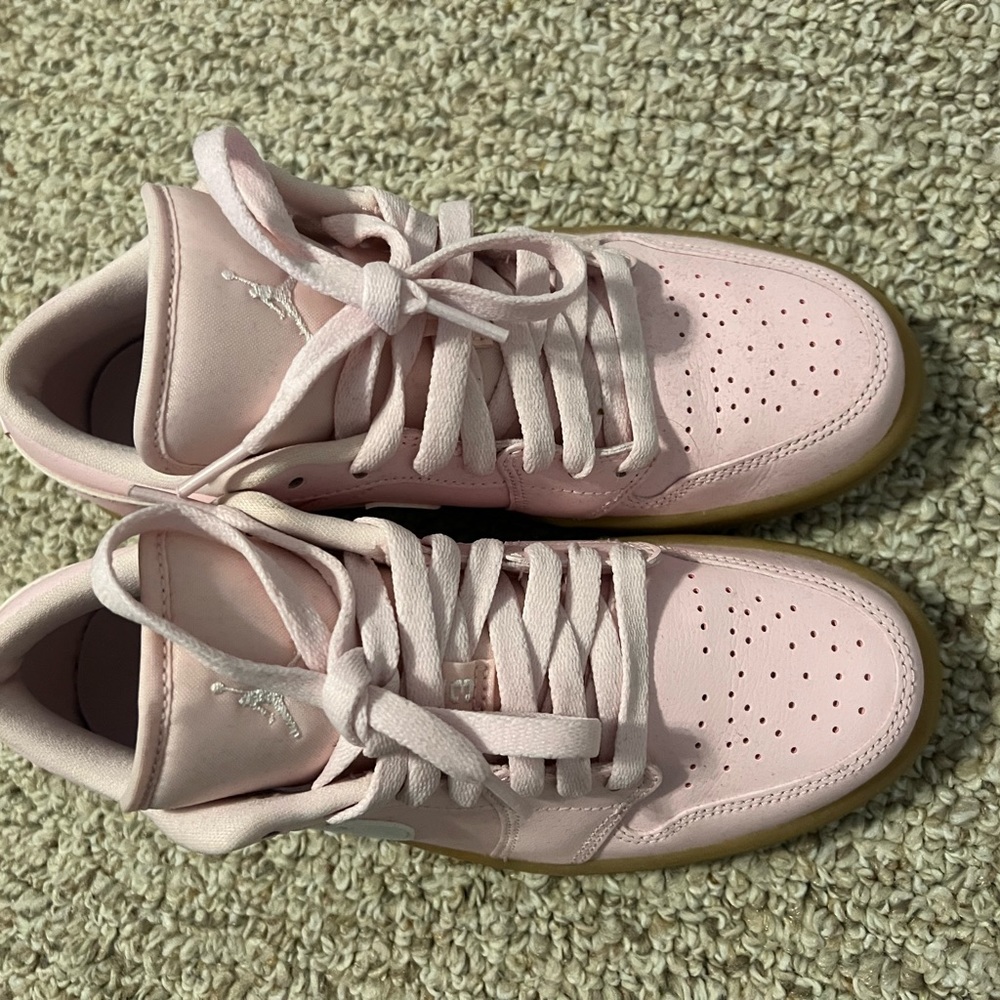 Pink women air jordan shoes